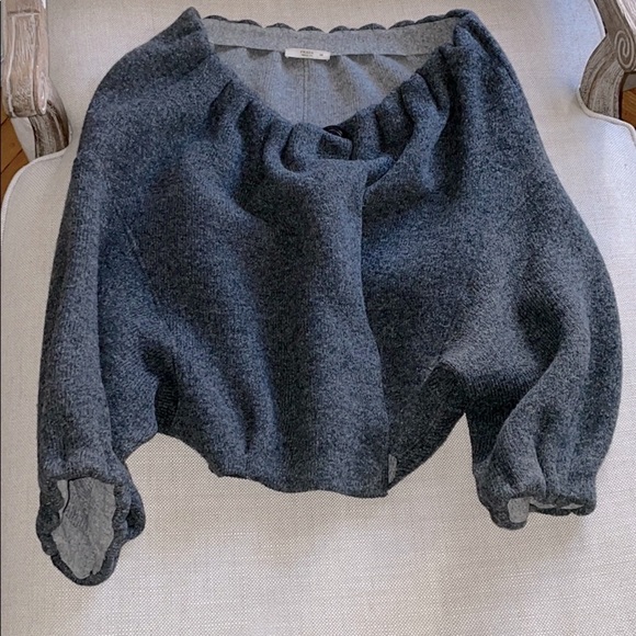 SOLD❌Rare vintage PRADA Gray Jacket/Sweater/Bolero Sz38 - Picture 3 of 9